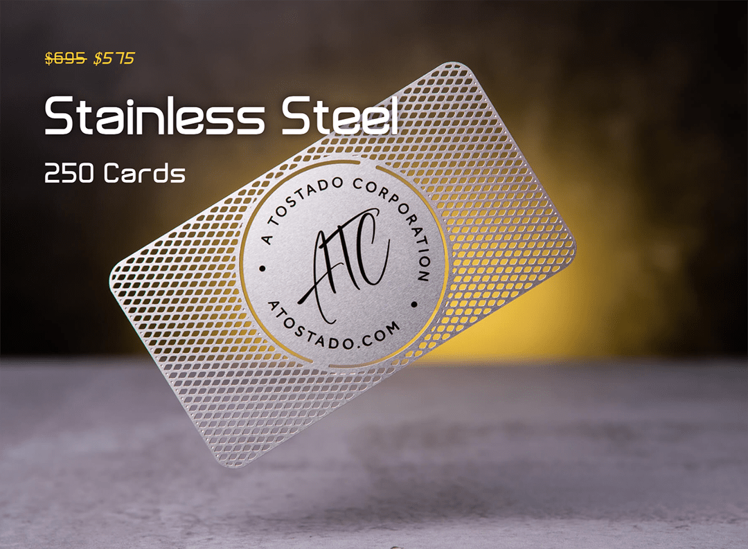 Lux Starter Pack - Stainless Steel: 250 Cards 1 Lux Starter Pack - Stainless Steel: 250 Cards